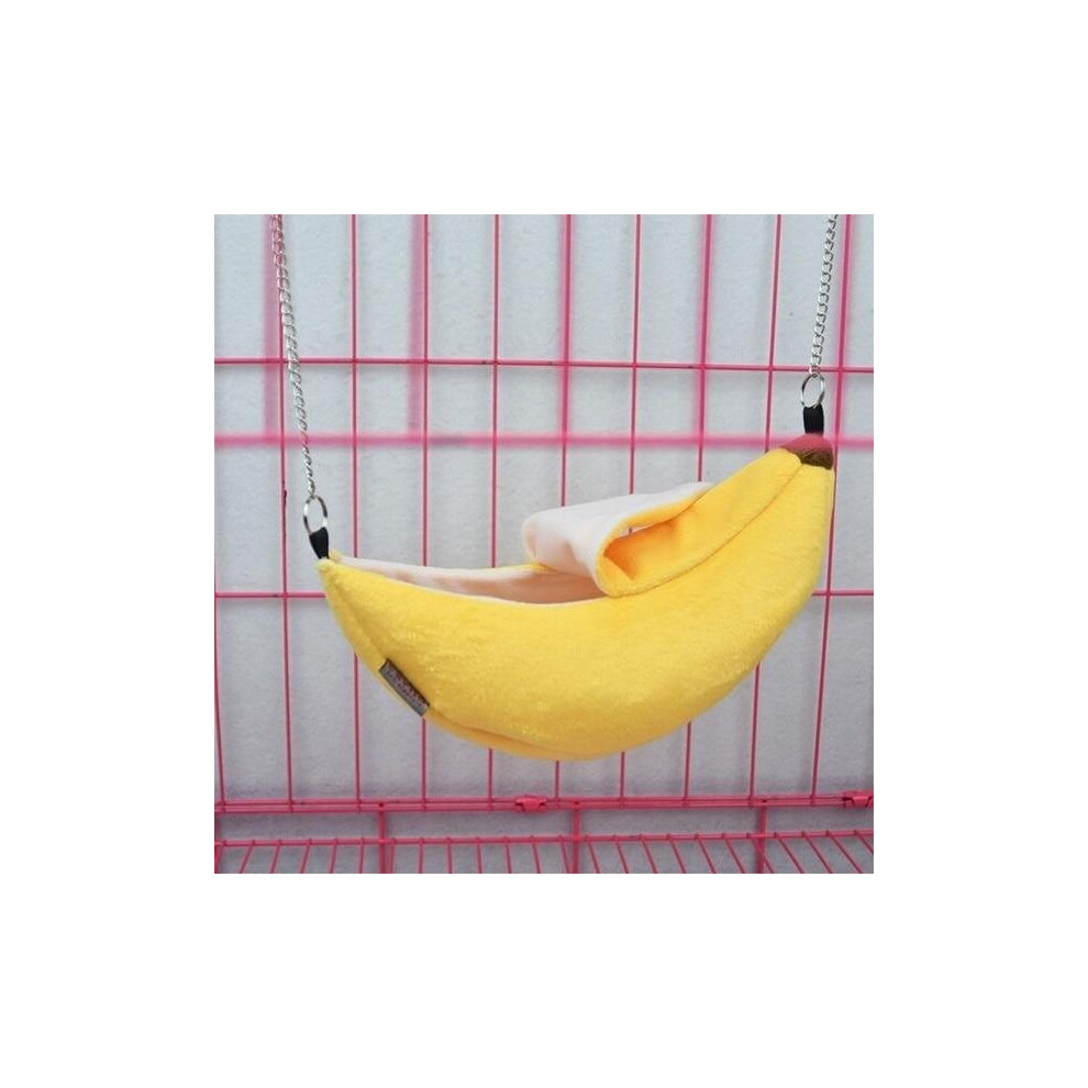 Animals Design Pet Banana Hamster Rat Hammock Cage House Nest  Hamster Warm House  Small Animal Hammock