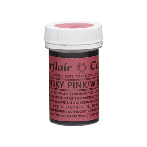 Sugarflair Spectral 25g - Dusky Pink / Wine