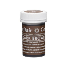 Sugarflair Spectral 25g - Dark Brown