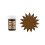 Sugarflair Spectral 25g - Dark Brown 2
