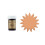 Sugarflair Spectral 25g - Peach 2