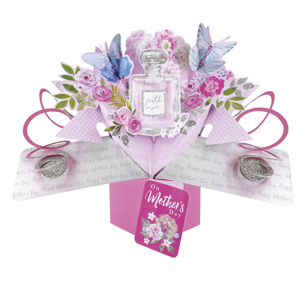 On Mother's Day With Love Pop-Up Greeting Card Second Nature 3D Pop Up Cards