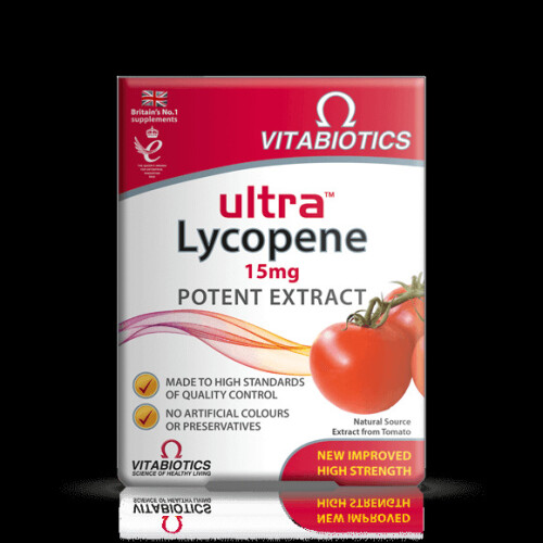 Vitabiotics Vitabiotics Ultra Lycopene 15mg Potent Extract - 30 Tablets