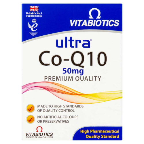 Vitabiotics Vitabiotics Ultra Co-Q10 50mg - 60 Tablets