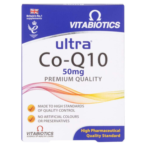 Vitabiotics Vitabiotics Ultra Co-Q10 50mg - 60 Tablets 1