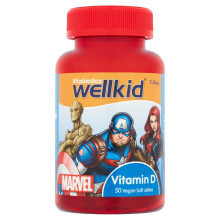 Vitabiotics WellKid Marvel Vitamin D - 50 Soft Jellies