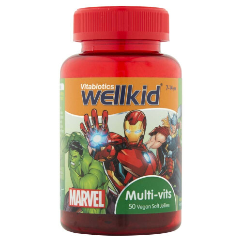Vitabiotics Vitabiotics WellKid Marvel Multi-Vitamin - 50 bløde geléer 1