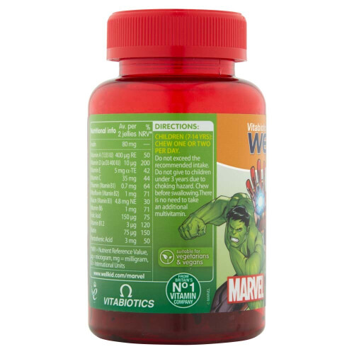 Vitabiotics Vitabiotics WellKid Marvel Multi-Vitamin - 50 bløde geléer 2