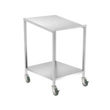 (Lectern with wheels + shelf) Lectern Stainless Steel Food Grade