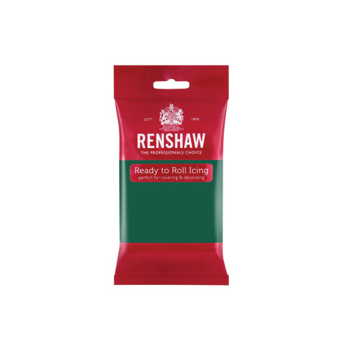 Renshaw | Ready to Roll Fondant Icing | Emerald Green - 250g