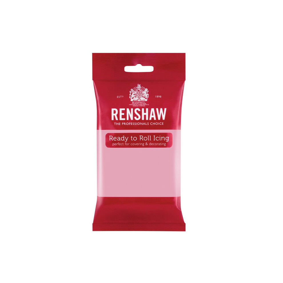 Renshaw | Ready To Roll Fondant Icing | - 250G Pink
