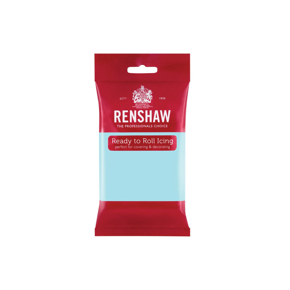 Renshaw | Ready to Roll Fondant Icing | Duck Egg Blue - 250g