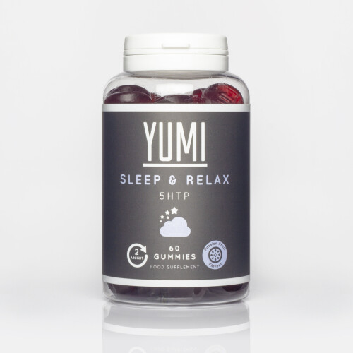 YUMI Bedtime 5HTP 100mg, Griffonia Extract 60 Passion Fruit Flavour
