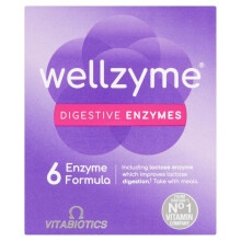 Vitabiotics Wellzyme Verdauungsenzyme – 60 Kapseln