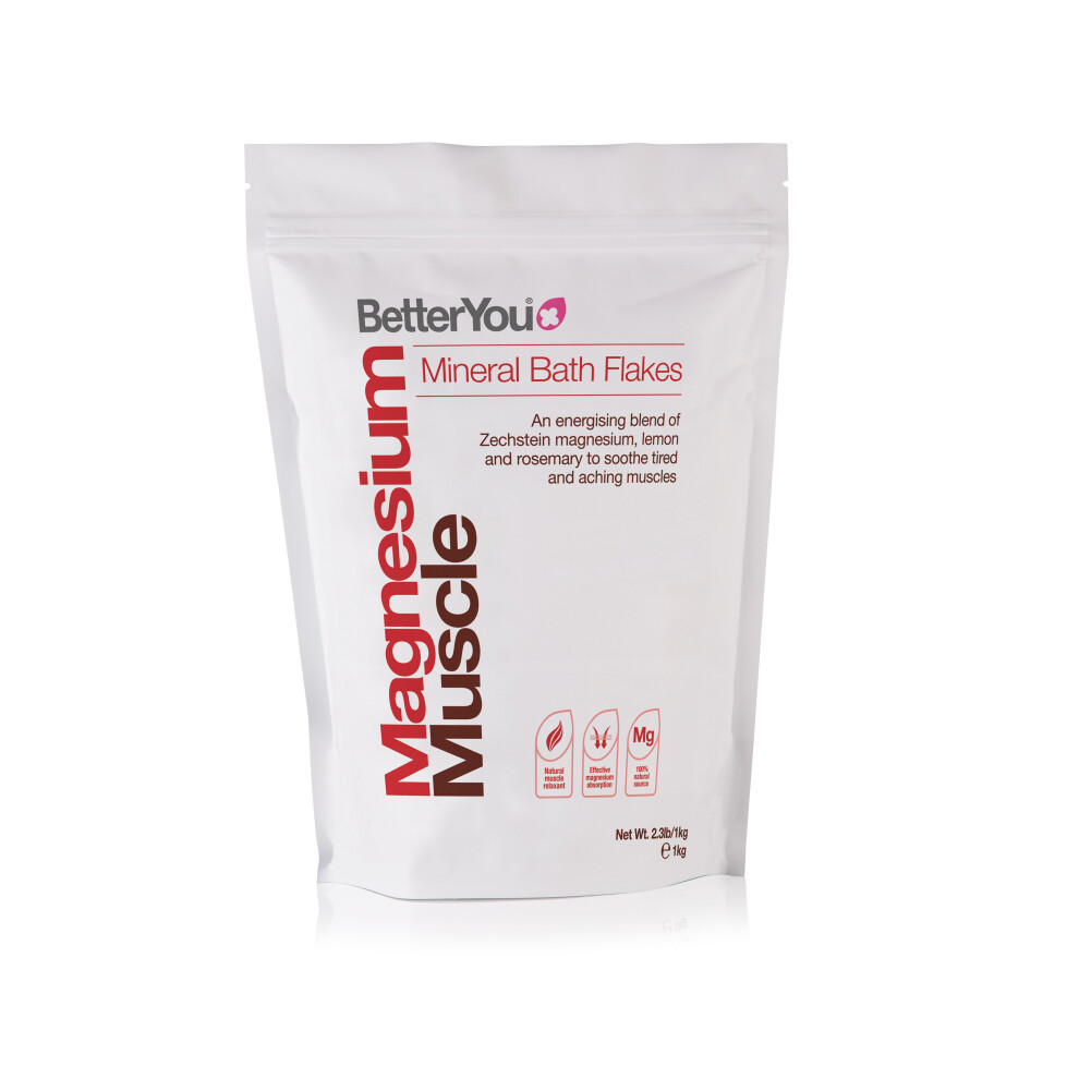 Betteryou Magnesium Muscle Flakes - 1Kg