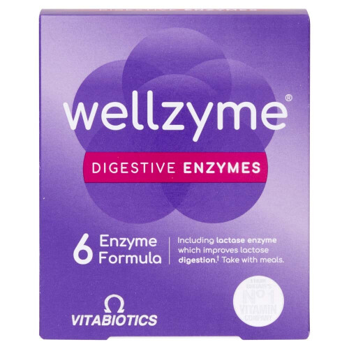 Vitabiotics Vitabiotics Wellzyme Enzymes digestives - 60 Capsules 1