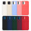 Funda protectora de silicona con tarjetero compatible con iPhone 11 en blanco 3