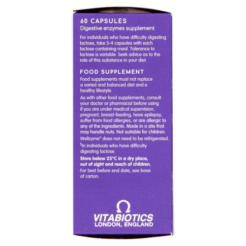 Vitabiotics Vitabiotics Wellzyme Enzymes digestives - 60 Capsules 2