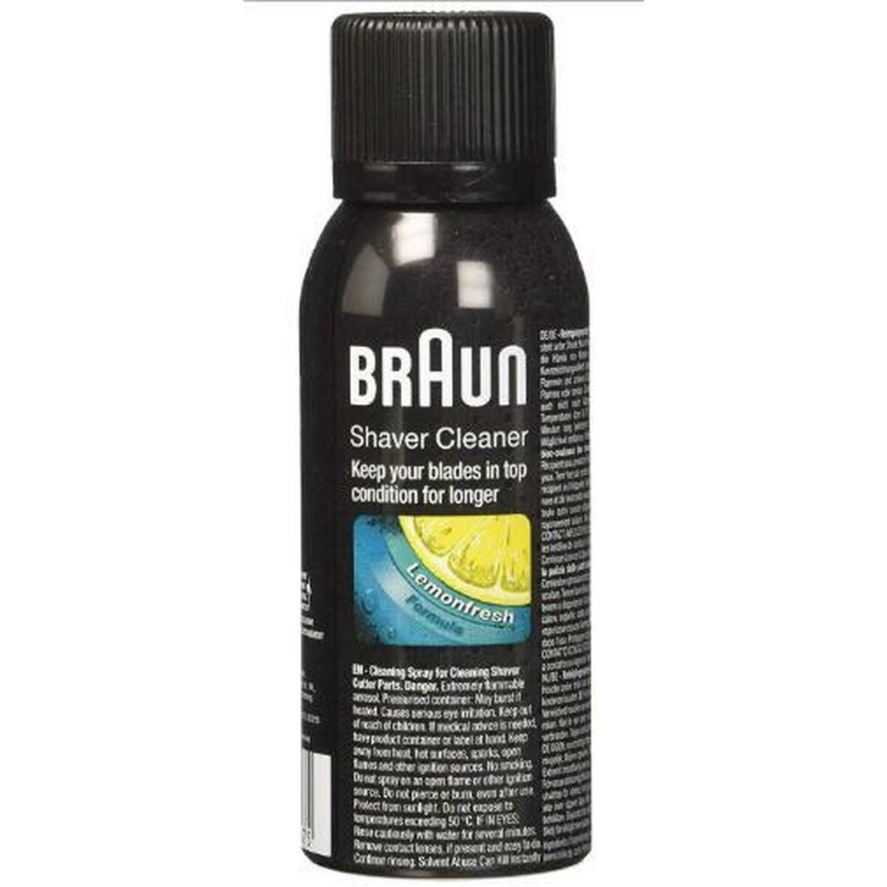 Braun Shaver Cleaning Spray