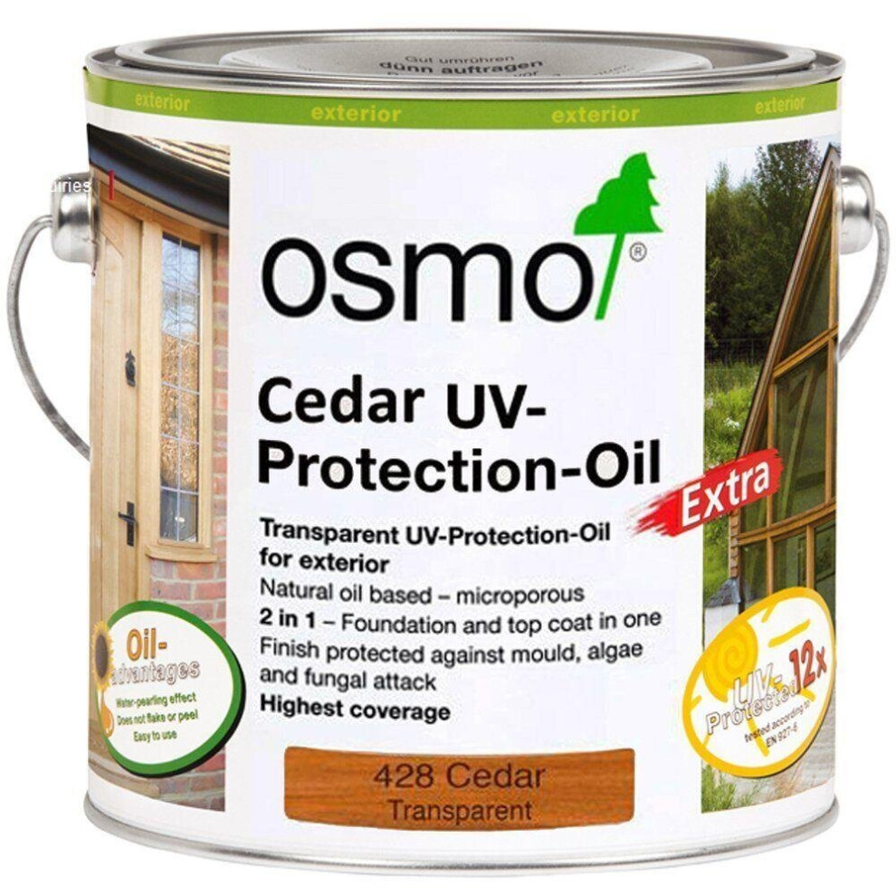 Osmo UV Protection Oil - 428 Cedar 2.5L
