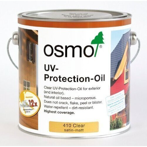 Osmo  410 UV Protection Oil (Exterior) 750ml Tin