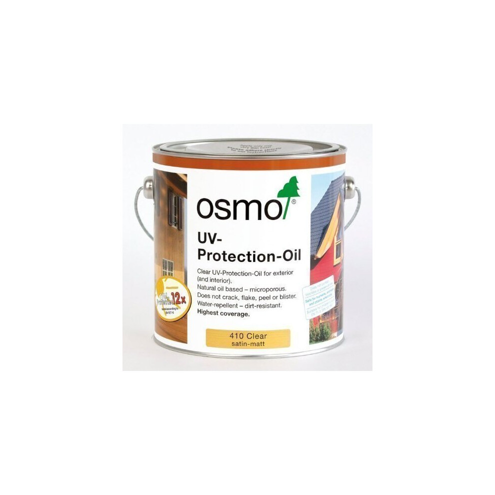 Osmo  410 UV Protection Oil (Exterior) 750ml Tin