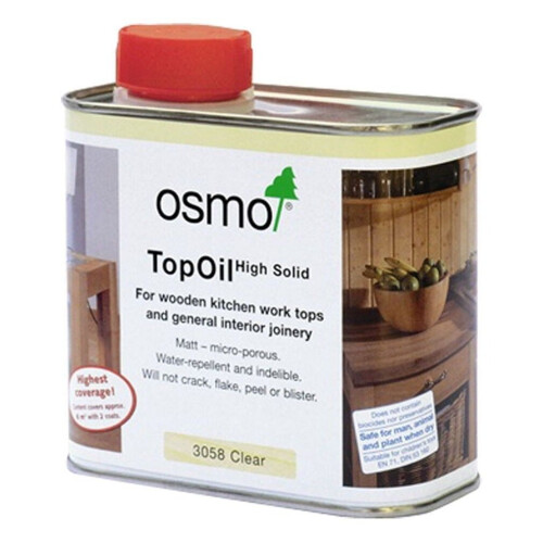 Osmo Osmo  3058 Top Oil - Clear Matt 0.5L 2
