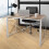 Direct Online Houseware Folding Multifuction Desk Portable Compact Computer Table White 9