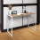Direct Online Houseware Folding Multifuction Desk Portable Compact Computer Table White 1