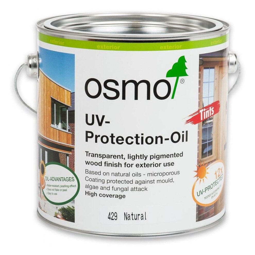 Osmo Uv Protection Oil - 429 Natural 750Ml