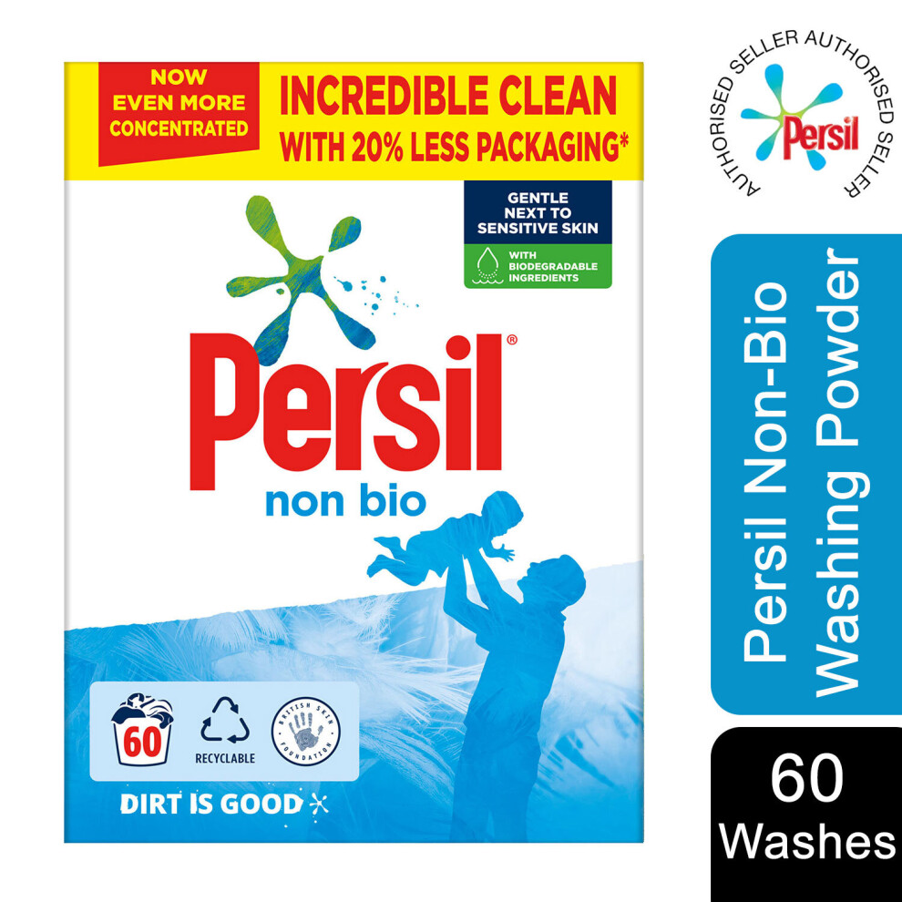(Buy 1 - Non-Bio) Persil Bio/Non-Bio Washing Powder