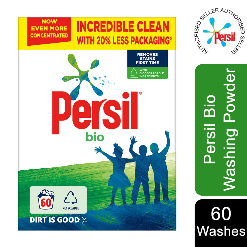 Persil (Buy 1 - Bio) Bio/Non-Bio Washing Powder