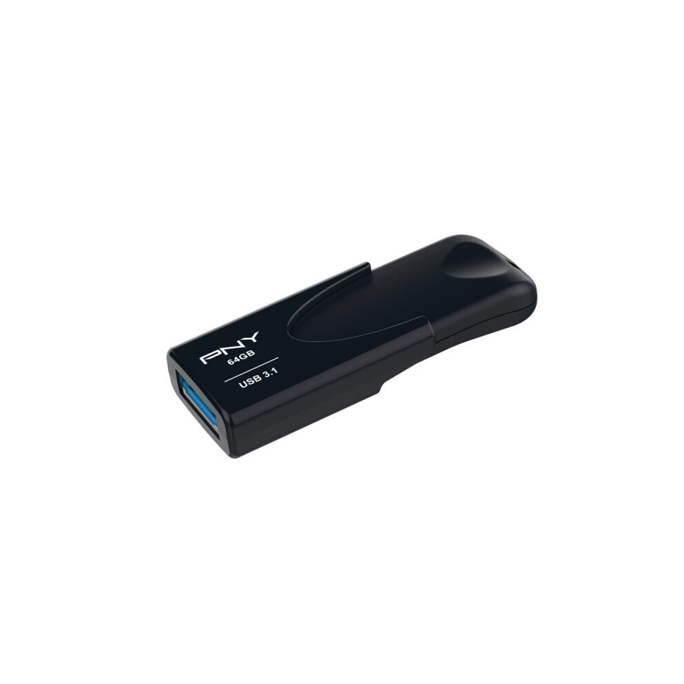 Pny Attachã© 4 Usb Flash Drive 64 Gb Usb Type-A 3.2 Gen 1 (3.1 Gen 1) Black 3536403372866