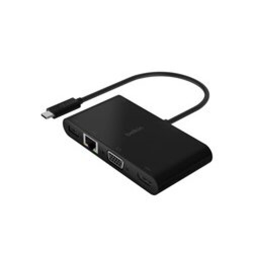 Belkin Belkin AVC004BTBK interface hub USB 3.2 Gen 1 (3.1 Gen 1) Type-C Black