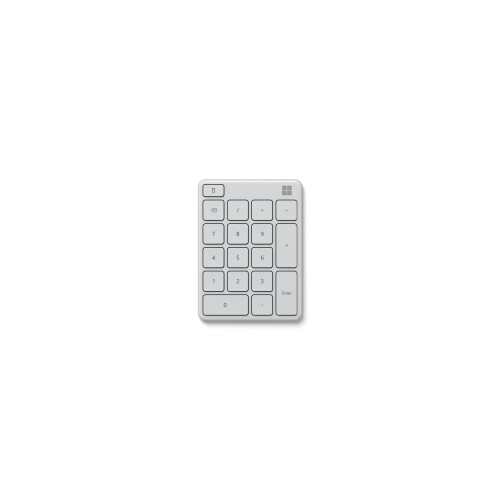 Microsoft Microsoft Number Pad numeric keypad Universal Bluetooth White