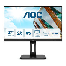 AOC Pro-line U27P2 LED display 68.6 cm (27") 3840 x 2160 pixels 4K Ultra HD Black