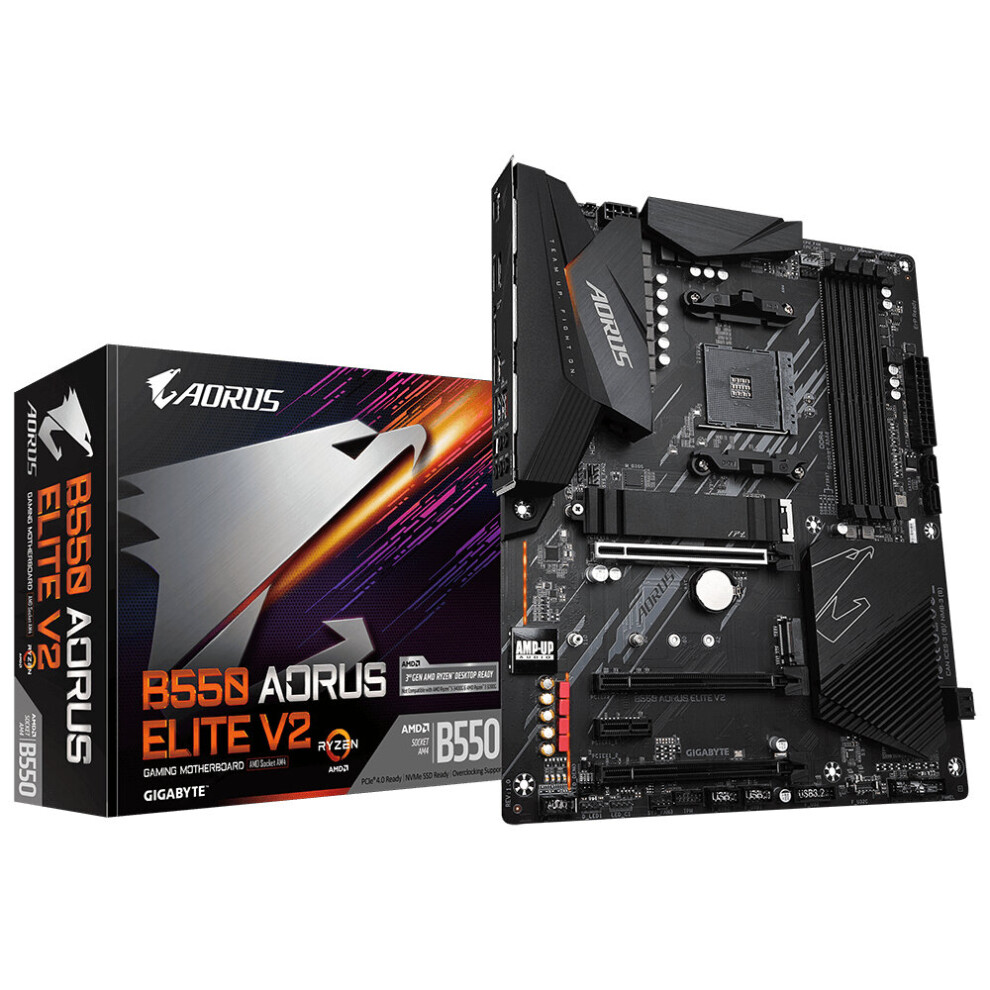 Gigabyte B550 Aorus Elite V2 Motherboard Amd B550 Socket Am4 Atx