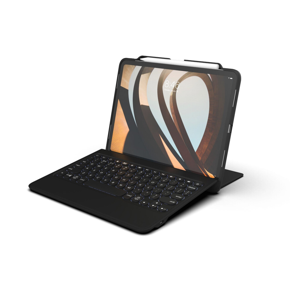 Zagg Keyboard Rugged Book Go with Detachable Keyboard & Case for iPad Pro 11" - Black
