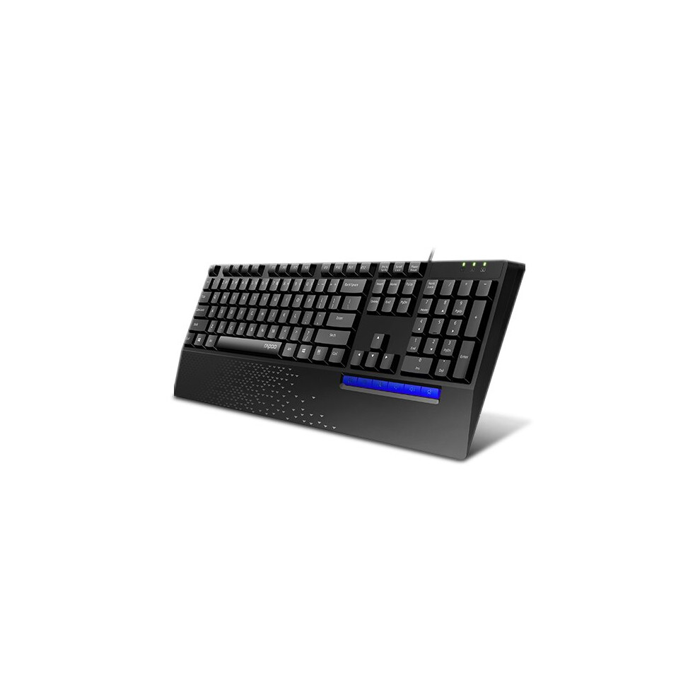 Rapoo Nk2000 Keyboard Usb ?Erty Black