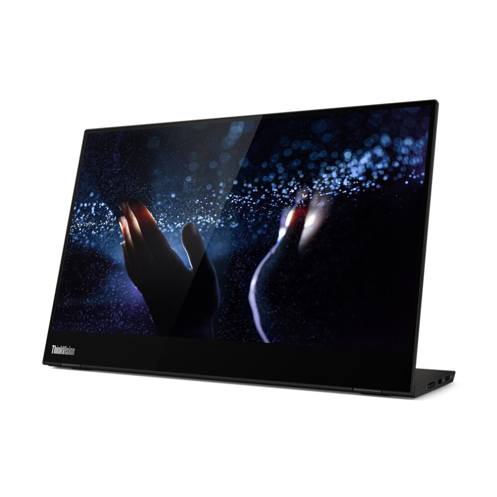Lenovo ThinkVision M14t 35.6 cm (14") 1920 x 1080 pixels Full HD LED Black