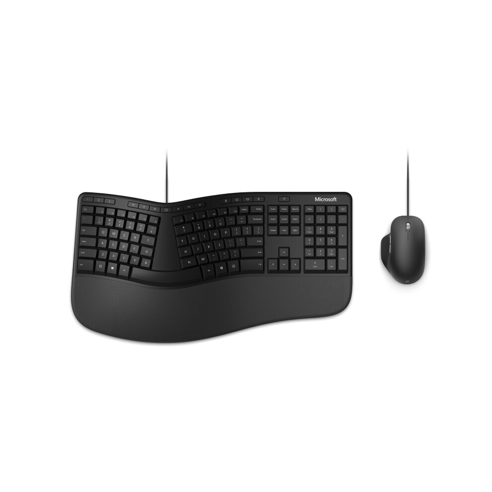 Microsoft Ergonomic Desktop Keyboard Usb Black