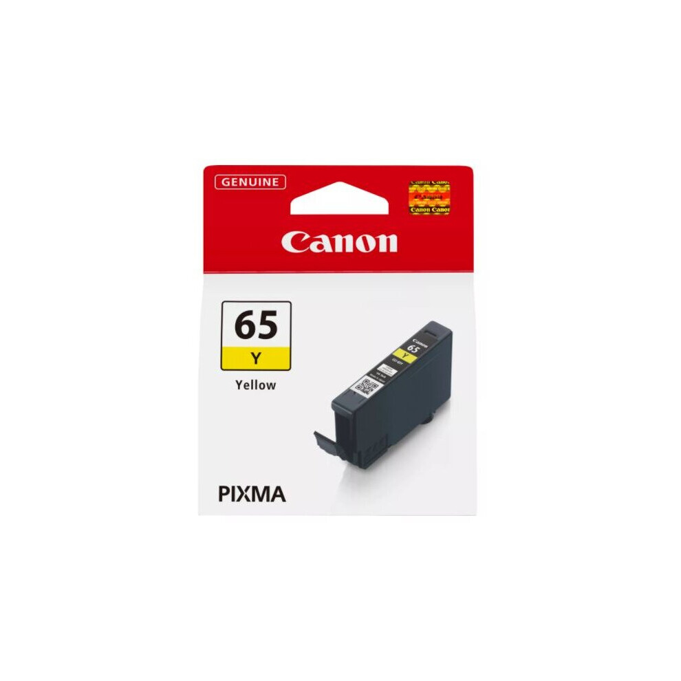 Canon 4218C001 (Cli-65 Y) Ink Cartridge Yellow, 13Ml
