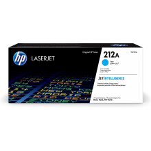 Cartucho de tóner cian original HP 212A (W2121A) para HP Color LaserJet Enterprise M555 / M554 / M578