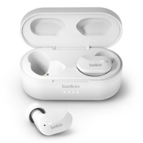 Belkin Belkin AUC001BTWH headphones/headset In-ear Micro-USB Bluetooth White