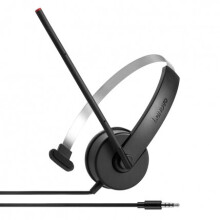 Hoofdtelefoon - LENOVO - Stereo Analoog - Bedraad - Circum-aural - Microfoon Boom