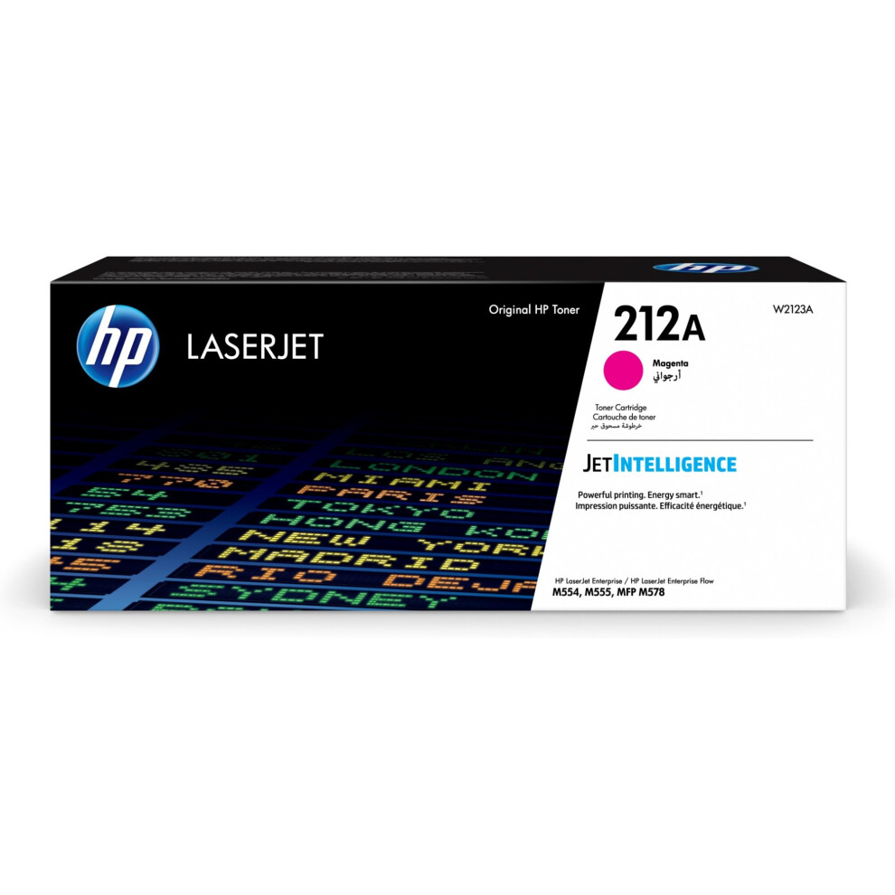 Cartuccia Toner Magenta Originale Laserjet Hp 212A-image