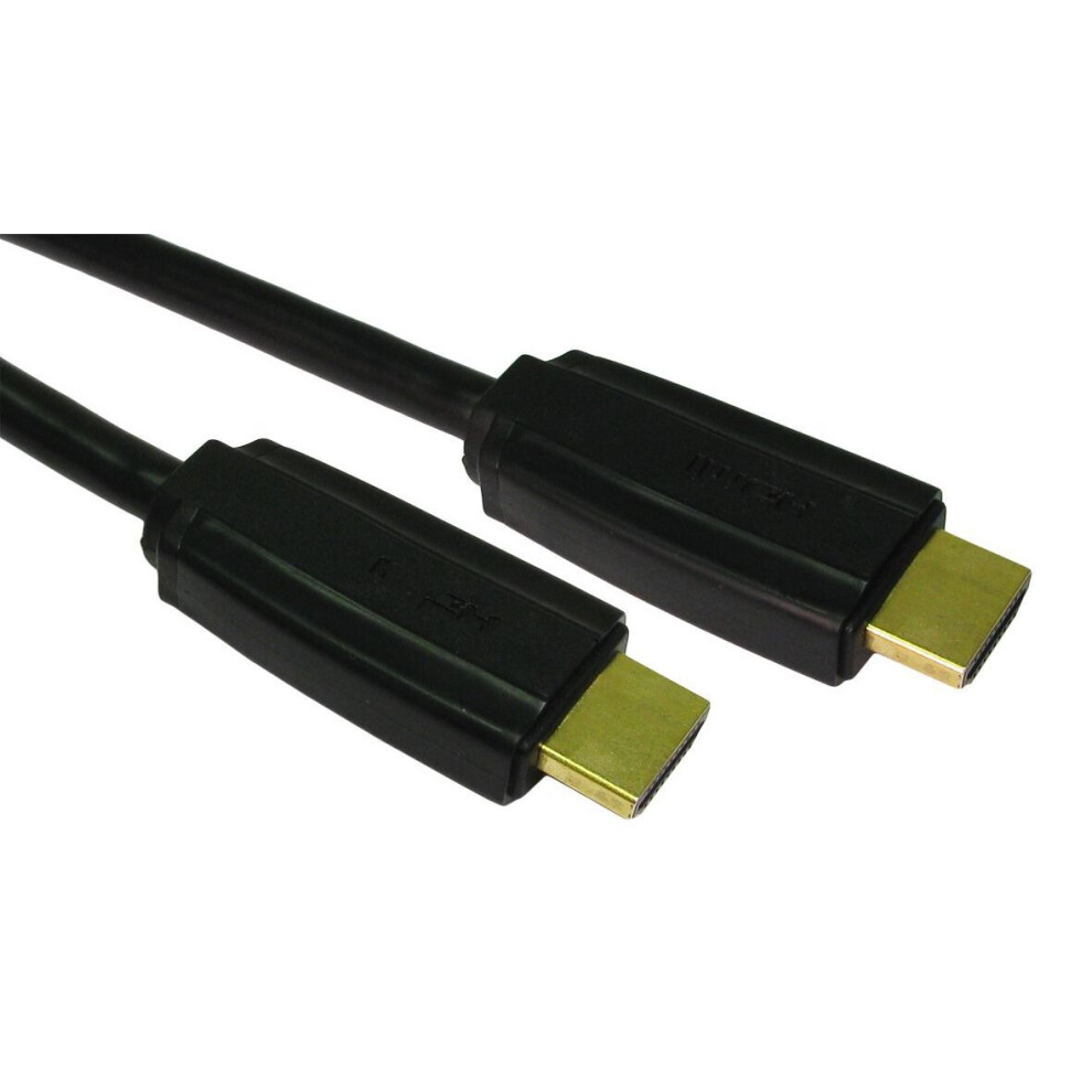 Cables Direct 2M High Speed Hdmi With Ethernet Cable Hdmi Cable Hdmi Type A (Standard) Black 5055781202704