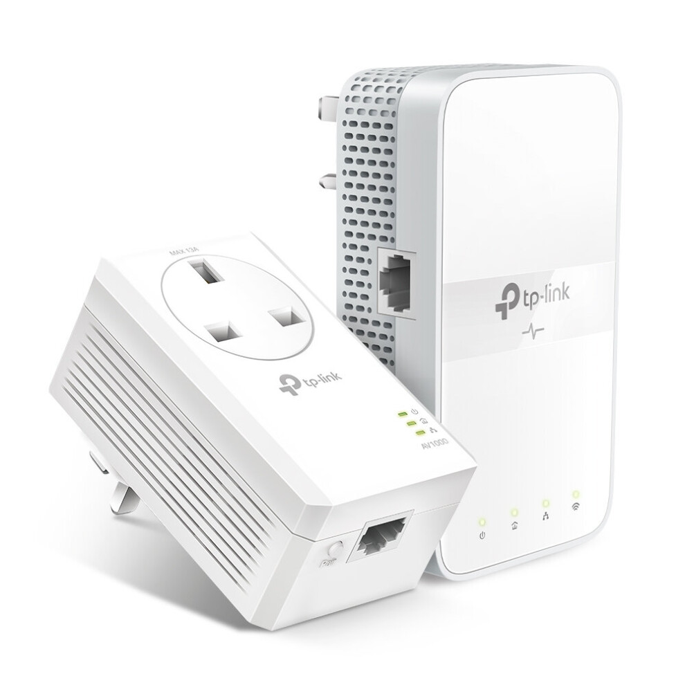Tp-Link Av1000 Gigabit Passthrough Powerline Ac Wi-Fi Kit