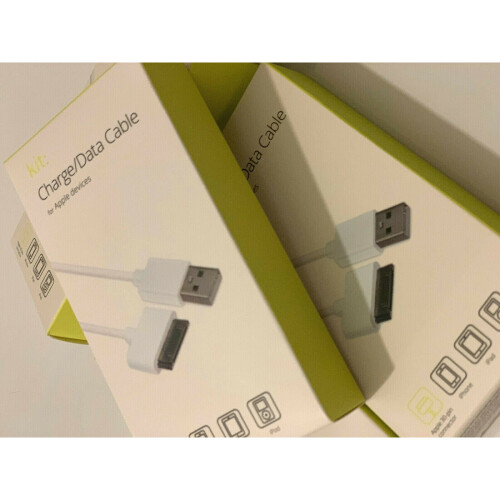 30 Pin to USB Charging Data Sync Charger Cable Apple iPhone iPad iPod