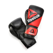 (10oz) Reebok Combat Leather Boxing Gloves Sparring Bag Pad Training